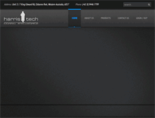 Tablet Screenshot of harristech.com.au